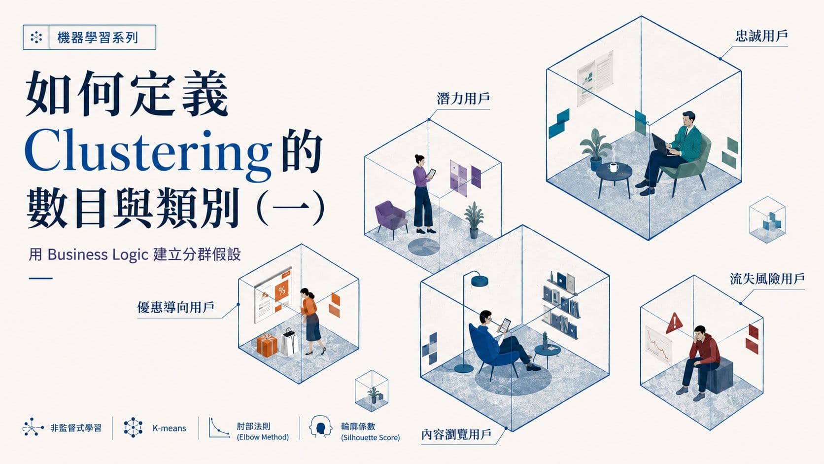 如何定義 Clustering 的數目與類別（一）：用 Business Logic 建立分群假設