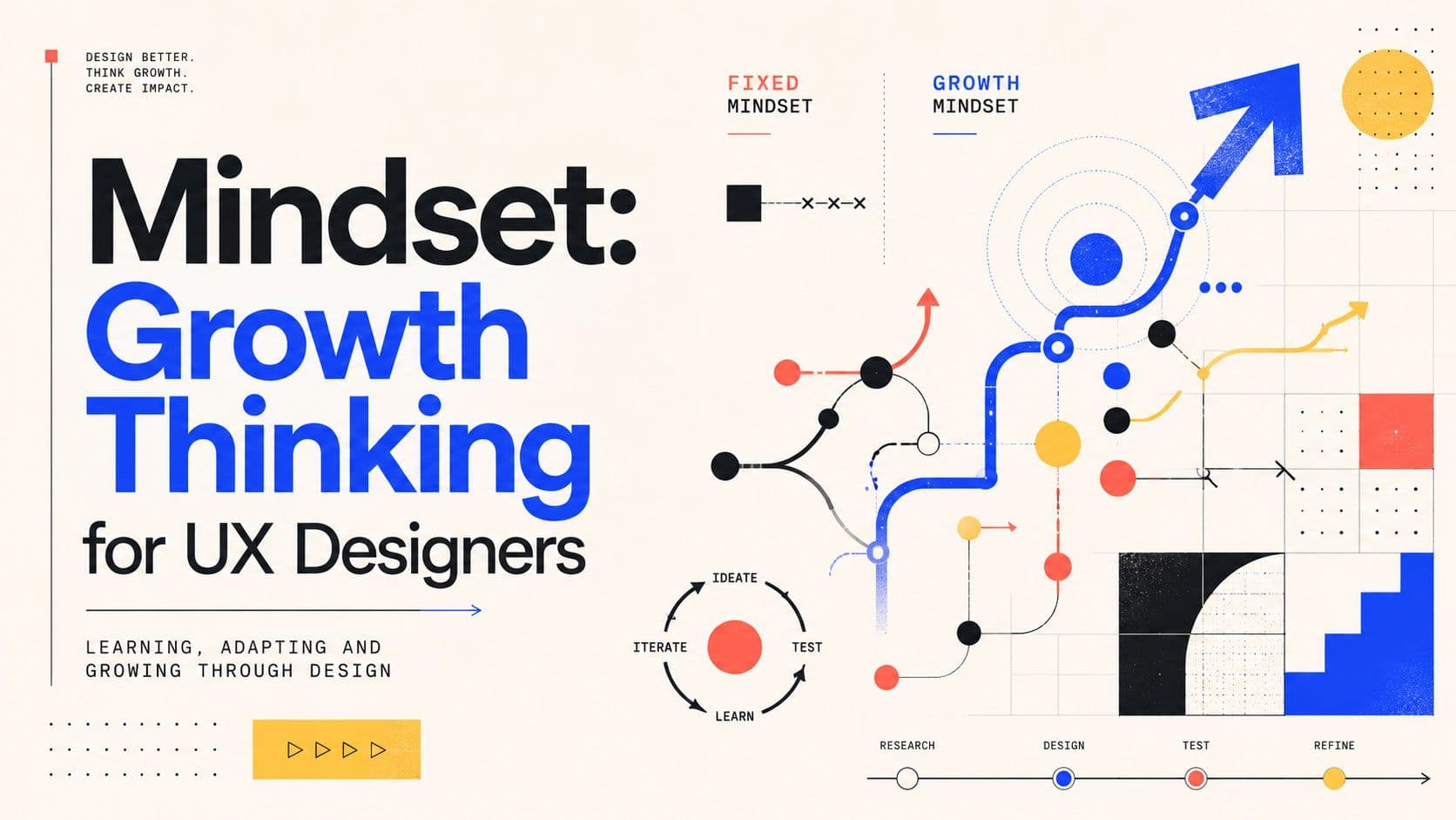 Mindset for UX Designers: Growth Mindset and Continuous Improvement